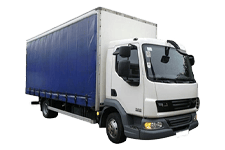 Car Hire Frome - 7.5 Tonnage Special Edition Curtain Side Truck - Truck hire Frome