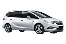 Car Hire Frome - Vauxhall Zafira 7-Seater - Minibus hire Frome